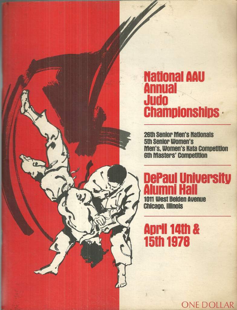 1978 National A.A.U. Judo Championships Program